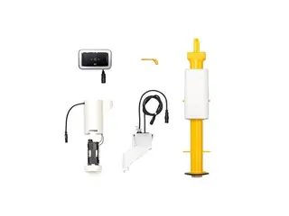 Produktfoto för Ifo Spira sensorsats 395 x 360 x 110 mm med batteri vit plast