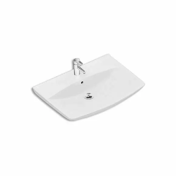 Alternativ bild 0 för Ifö Spira Art håndvask 60cm - 60cm med Ifö Clean for boltmontering med Ifö Clean