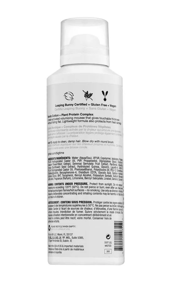 Bild 2 för IGK Big Time Volume and Thickening Hair Mousse 180 ml