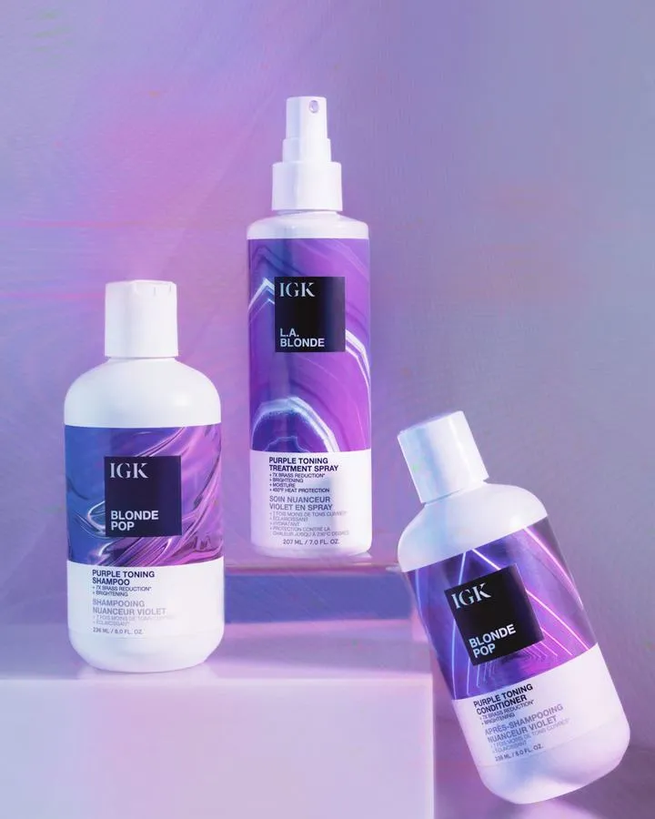 Bild 6 för IGK Blond LA Toning Leave In Spray 207 ml