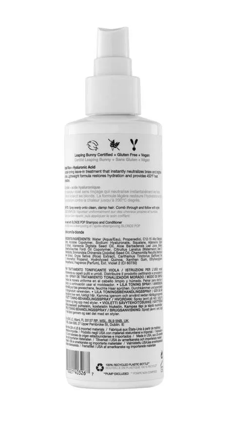 Bild 7 för IGK Blond LA Toning Leave In Spray 207 ml