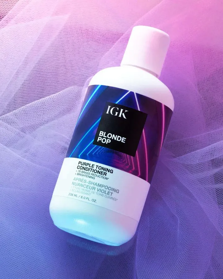 Bild 4 för IGK Blond Pop Conditioner 236 ml