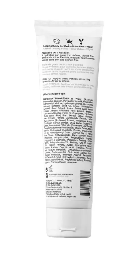 Bild 7 för IGK Good Spin Curl Gelee 140 ml