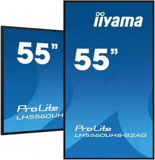 Produktfoto för iiyama ProLite LH5560UHS-B2AG 55" Class (54.6" viewable) LED-backlit LCD display - 4K - for digital signage