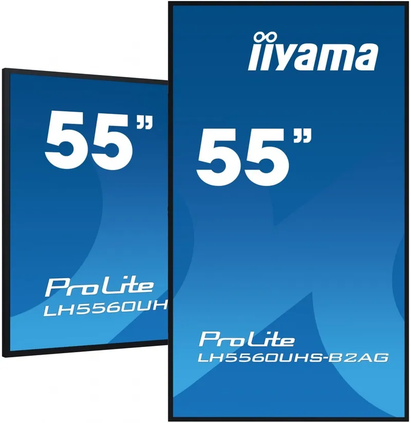 Alternativ bild 0 för iiyama ProLite LH5560UHS-B2AG 55" Class (54.6" viewable) LED-backlit LCD display - 4K - for digital signage