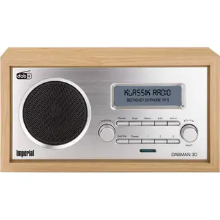 Produktfoto för Imperial DABMAN 30, Personal, Analog och digital, DAB+, FM, 87,5 - 108 MHz, 174 - 240 MHz, 5 W