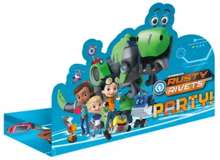 Produktfoto för Inbjudningskort Rusty Rivets 8-pack