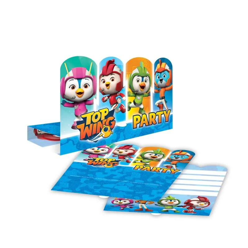 Alternativ bild 0 för Inbjudningskort Top Wing 8-pack