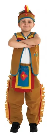 Produktfoto för Indian Maskeraddräkt Barn L