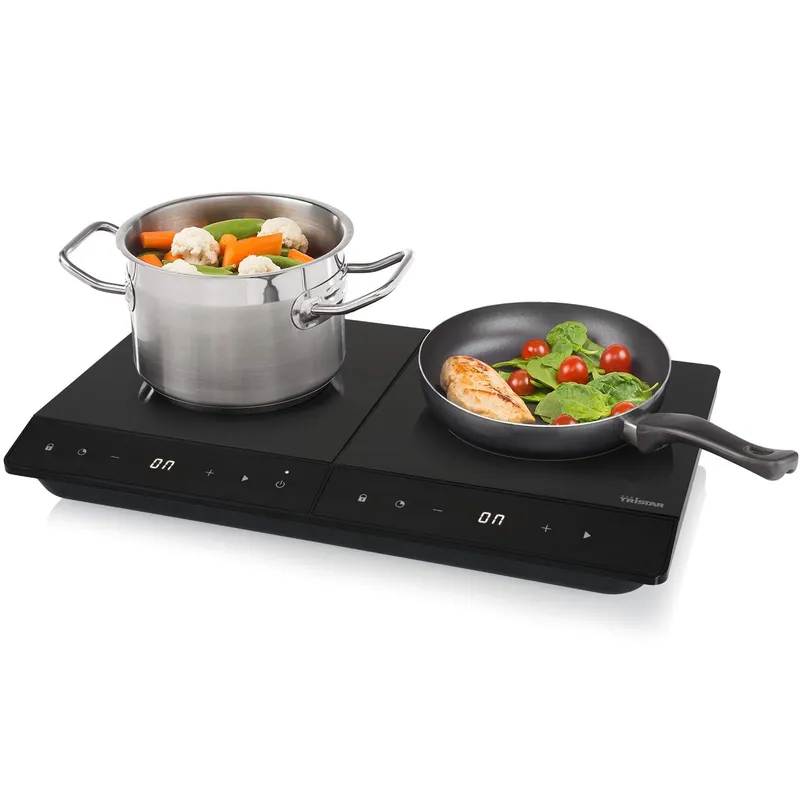 Bild 2 för Induktionsplatta Dual IK-6162 19&amp 16cm LCD Touch