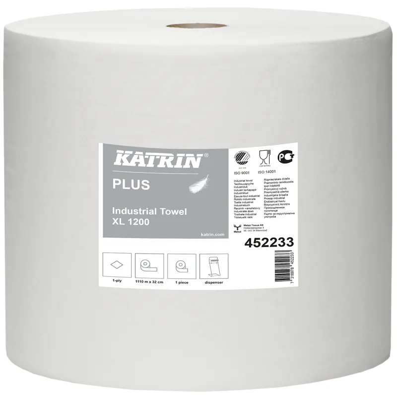 Alternativ bild 0 för INDUSTRITORK 452233 KATRIN PLUS XL 1200 VIT 1110M | Beijerbygg Byggmaterial