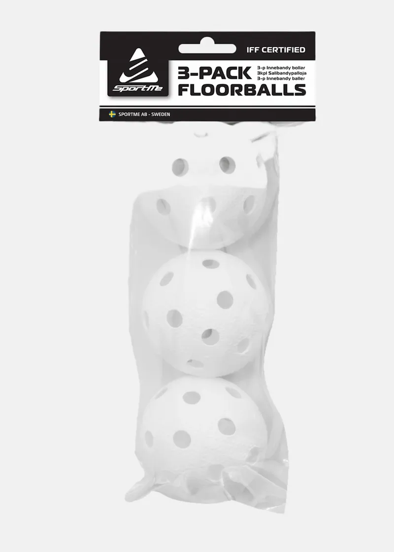 Bild 2 för Innebandybollar 3 Pack IFF-Godkända