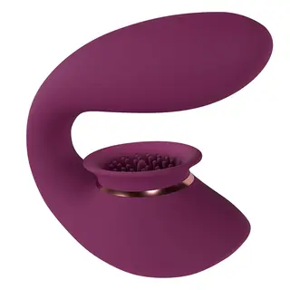 Produktfoto för Innovation: Twitch 3, Suction & Vibration Toy, lila