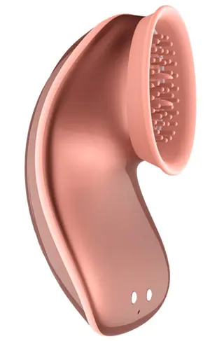 Produktfoto för Innovation: Twitch, Hands-Free Suction & Vibration Toy, roseguld
