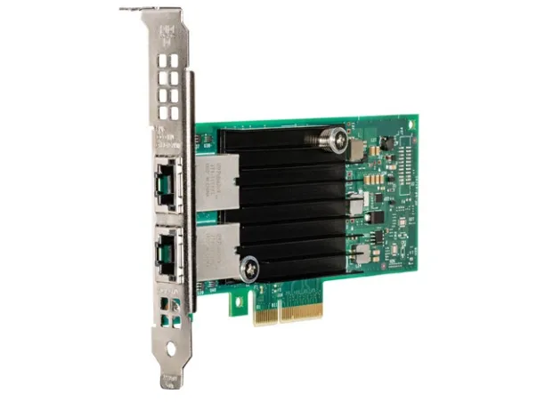 Alternativ bild 0 för Intel X550-T2, Intern, Kabel, PCI Express, Ethernet, 10000 Mbit/s, Grön, Silver