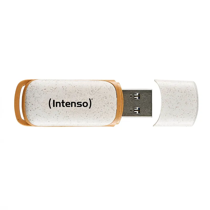 Bild 2 för Intenso Green Line - USB flash drive - 64 GB - Beige / Brown - 64GB - USB-minne