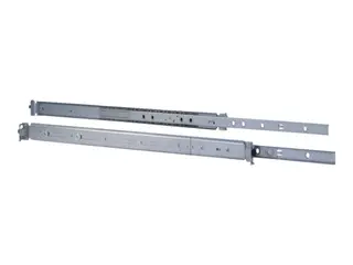 Produktfoto för Inter-Tech 18 Telescopic rail - Sats med stativskenor - grå - 1U - 19
