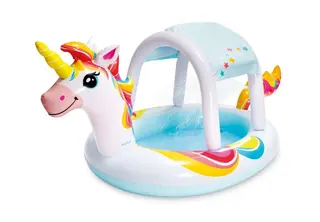 Produktfoto för Intex INTEX Spraypool Enhörning 254x132x109cm (130L) (från 2 år) (Unicorn Spray Pool)