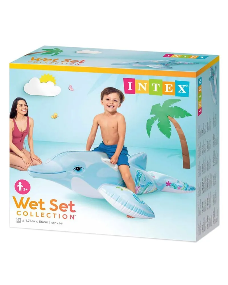 Bild 2 för INTEX Lil' Dolphin Ride-On