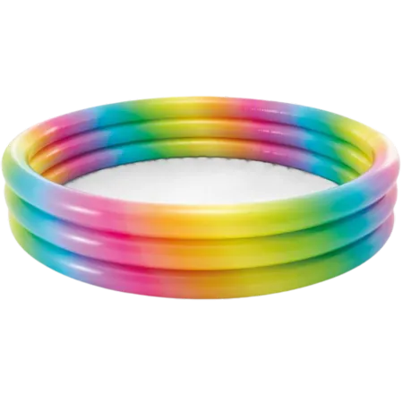 Bild 2 för Intex Minipool 3-ringars 147x33cm (330L) (Rainbow Ombre Pool) (från 2 år)