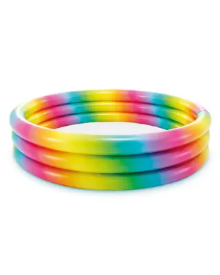 Produktfoto för Intex Three Ring Pool Rainbow Ombre
