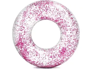 Produktfoto för Intex Transparant Pink Glitter Tube