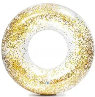 Produktfoto för Intex Transparant Pink Glitter Tube