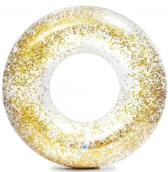 Alternativ bild 0 för Intex Transparant Pink Glitter Tube