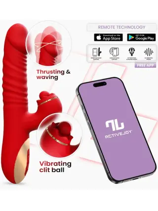 Produktfoto för IntoYou: Ascen, Thrusting & Waving Rabbit Vibrator with App