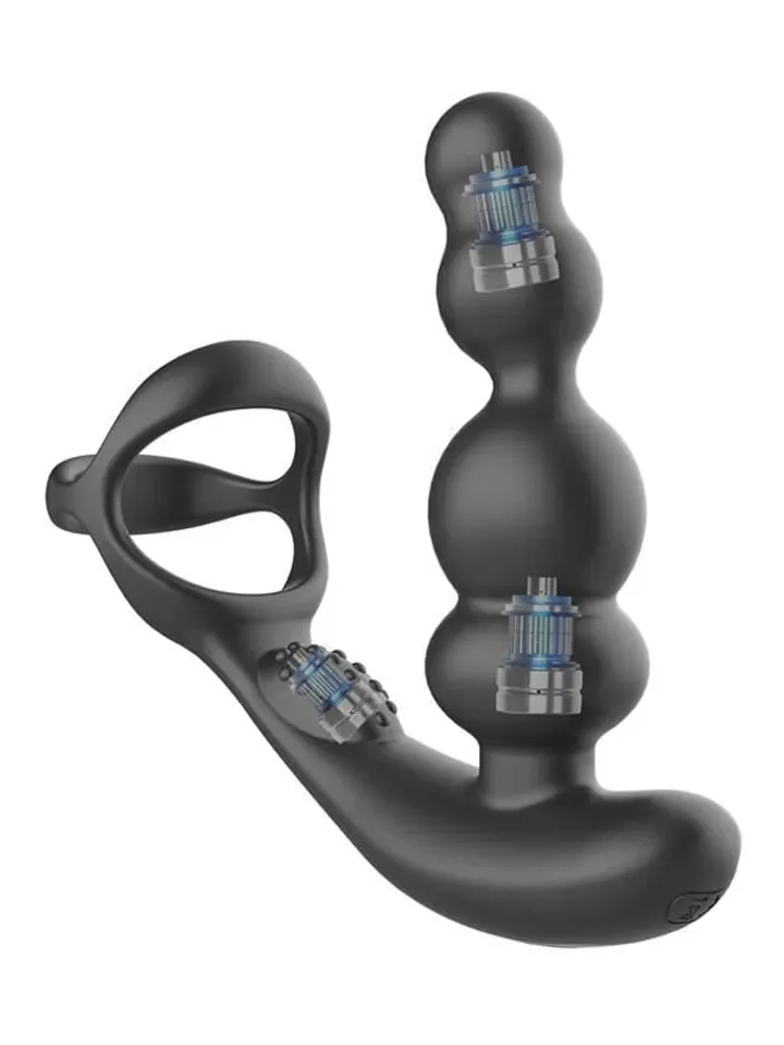 Bild 2 för IntoYou: Klark, Waving & Vibrating Anal Plug with remote