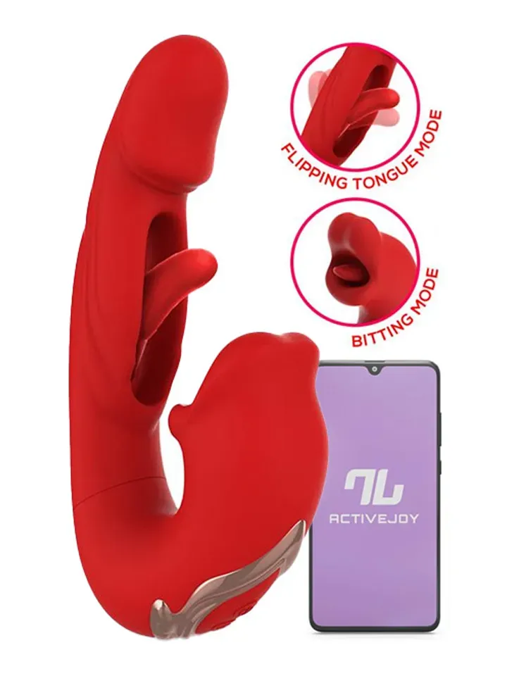 Bild 1 för IntoYou: Mouty, Biting & Flipping Rabbit Vibrator with App