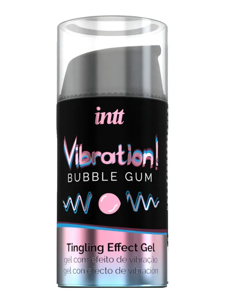 Bild 1 för Intt Bubble Gum Vibration Oil 15 ml