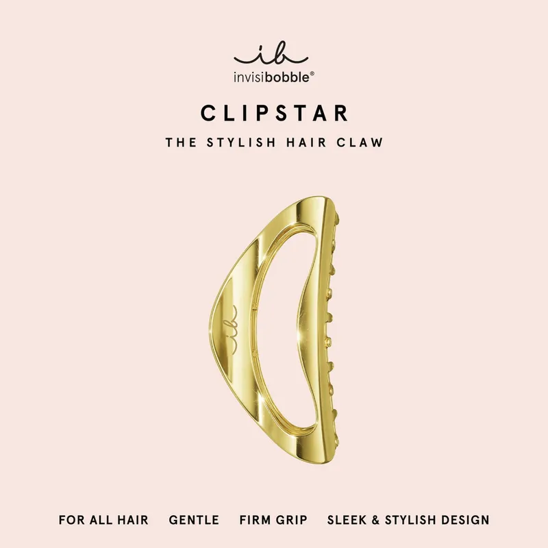 Bild 6 för Invisibobble Fashion Clipstar Gold Luxe Hair Claw