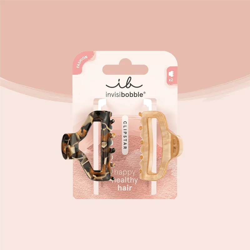 Bild 4 för Invisibobble Fashion Clipstar Hair Claw 2-pack Roar & Golden