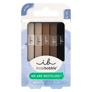 Produktfoto för Invisibobble Hair Tie Mocha 5 pcs