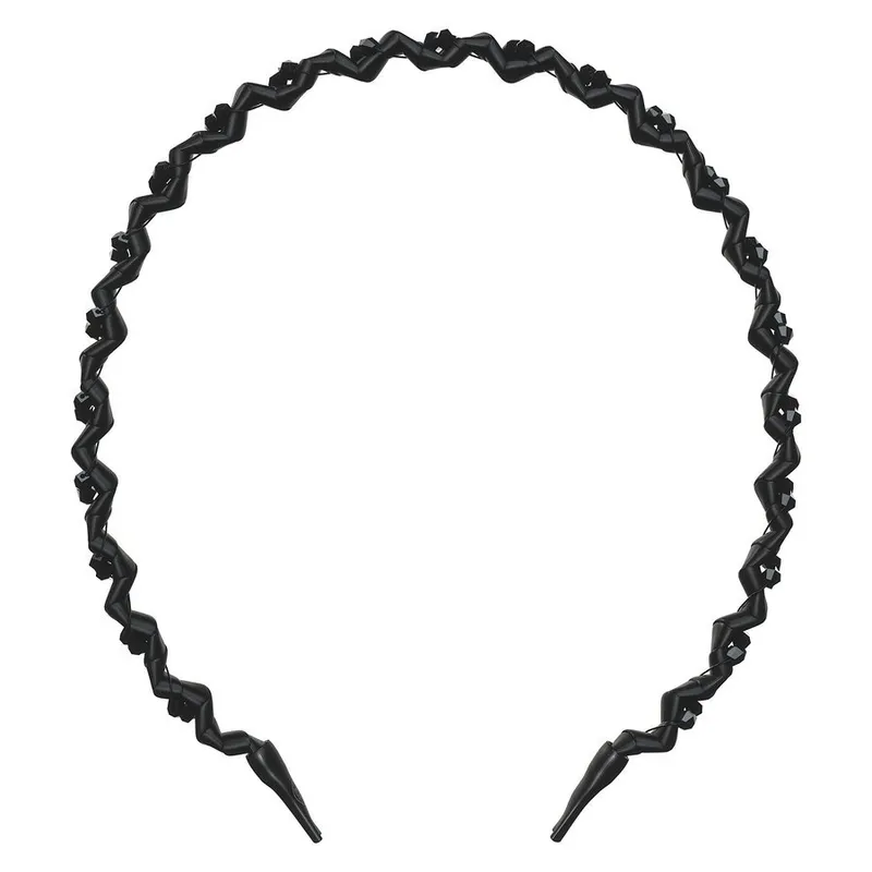 Bild 1 för Invisibobble Hairhalo Black Sparkle