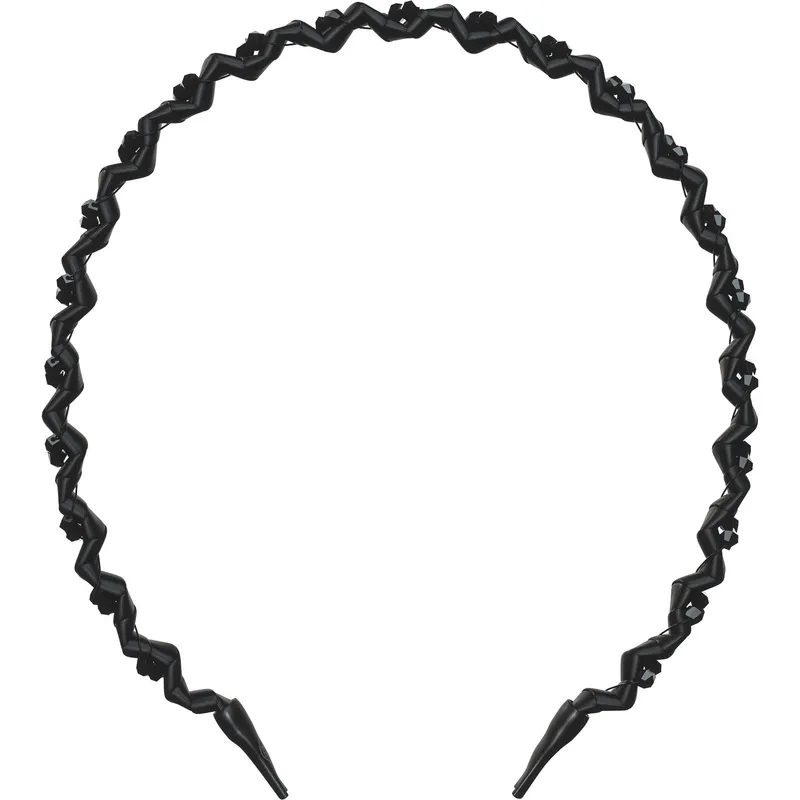 Bild 2 för Invisibobble Hairhalo Black Sparkle
