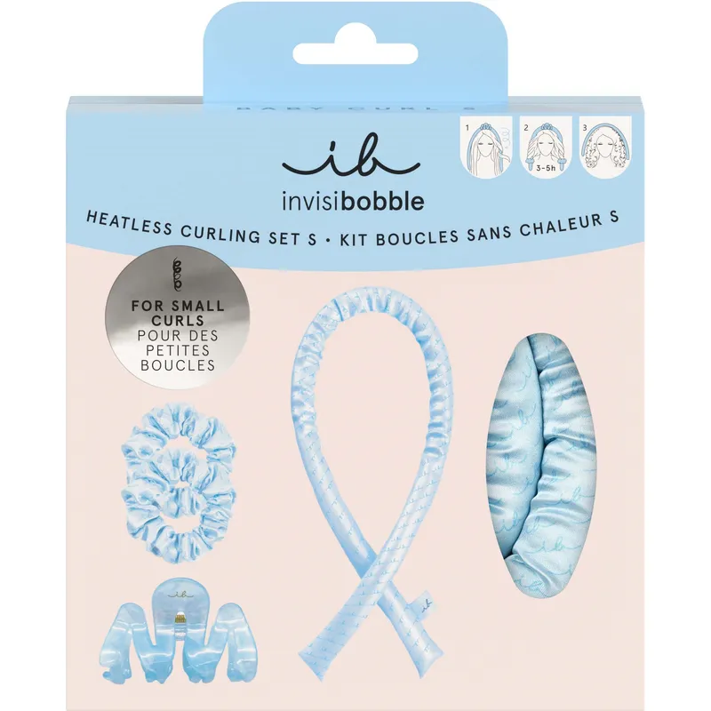 Bild 1 för Invisibobble Heatless Curling Set S Baby Curl