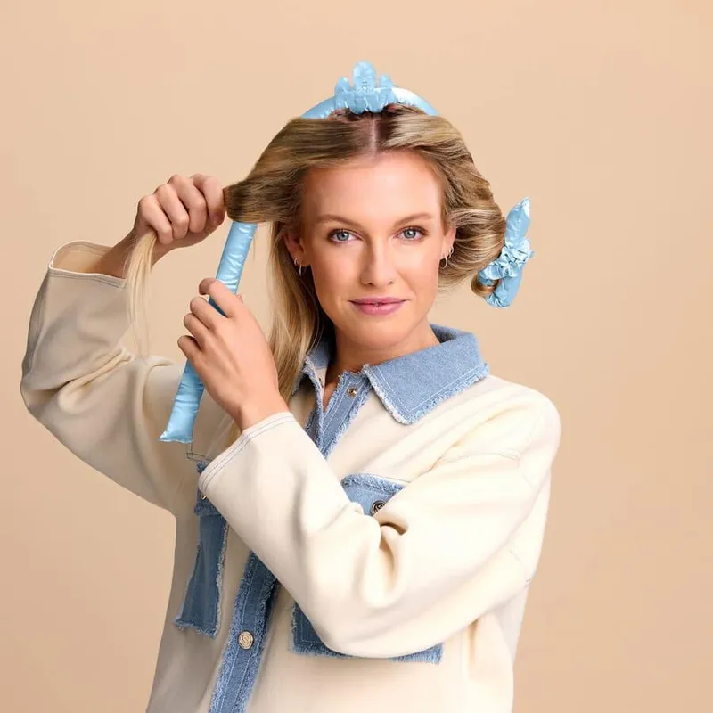 Bild 6 för Invisibobble Heatless Curling Set S Baby Curl