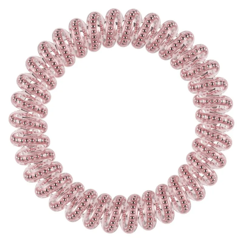 Bild 1 för invisibobble Slim - Pink Monocle, Hårband, Rosa, Monokromatiskt, 3 styck