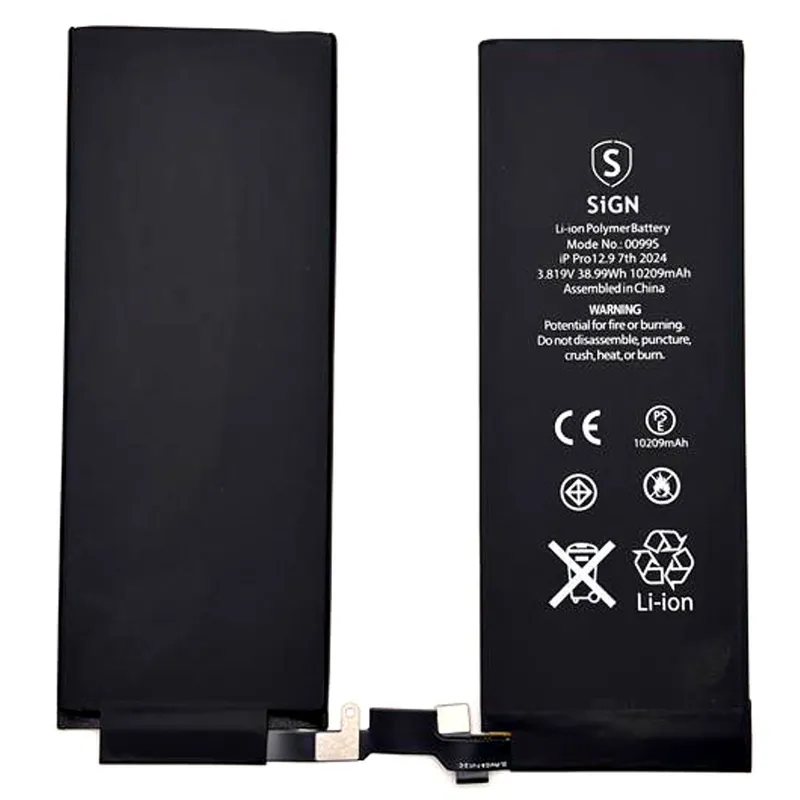 Alternativ bild 0 för iPad Pro 12.9 7th Gen 2024 Batteri