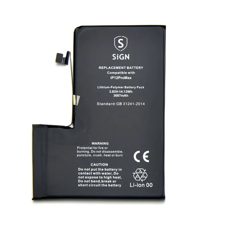 Alternativ bild 0 för iPhone 12 Pro Max Batteri