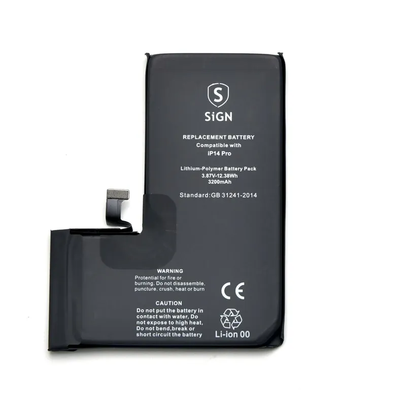 Alternativ bild 0 för iPhone 14 Pro Batteri - 3200mAh