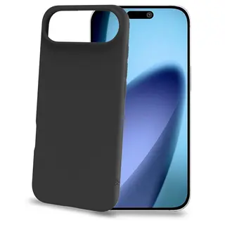 Produktfoto för iPhone 17 Air Case, mjukt gummi, svart