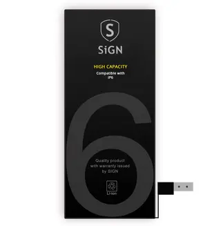 Produktfoto för iPhone 6 Högkapacitetsbatteri - 2160mAh