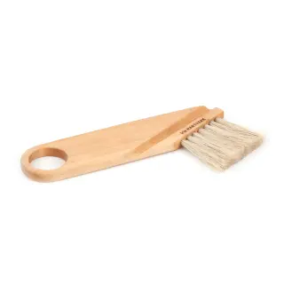 Produktfoto för Iris Brödpensel Vinklad Björk med Tagel