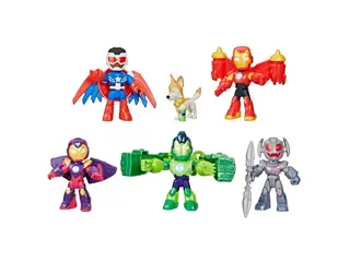 Produktfoto för Iron Man & Friends Armored Up Avengers 6 Pack