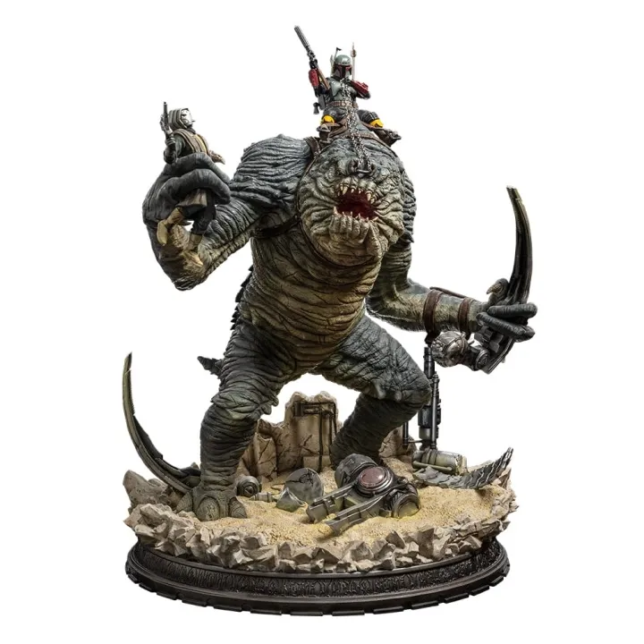 Alternativ bild 0 för Iron Studios - Star Wars - Boba Fett & Rancor Statue Demi Scale 1/20 - Figur