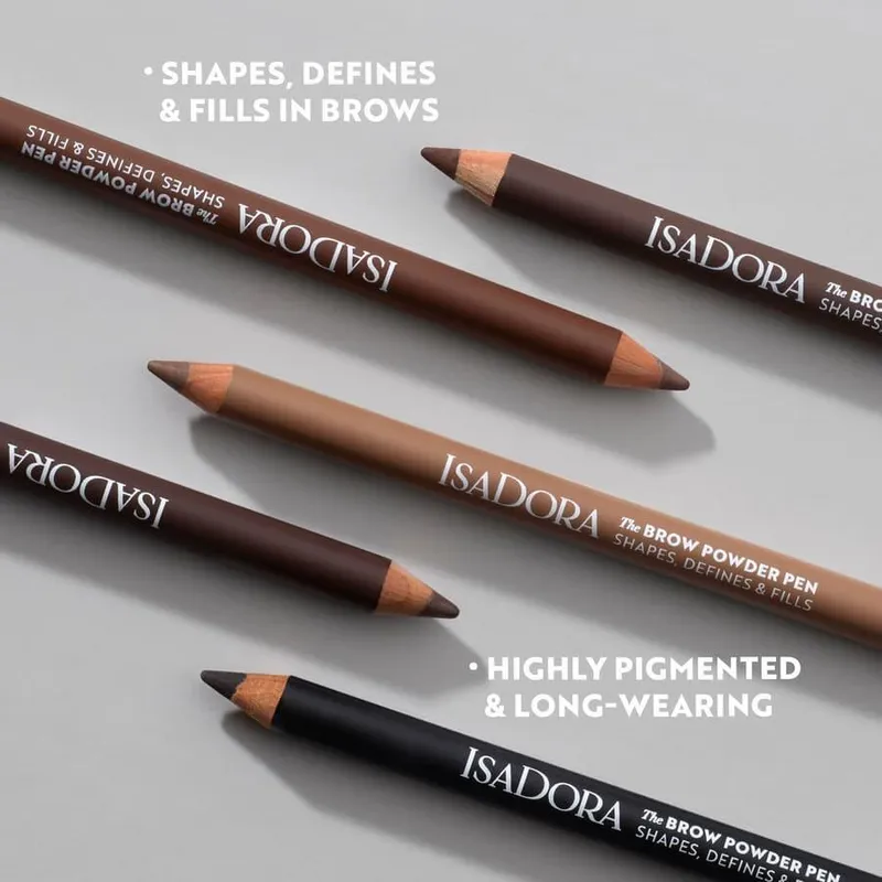 Bild 5 för IsaDora Brow Powder Pen 09 Taupe