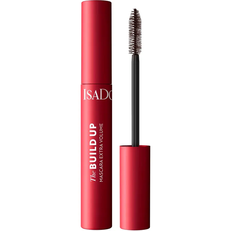 Bild 1 för IsaDora Build Up Mascara Extra Volume 02 Dark Brown